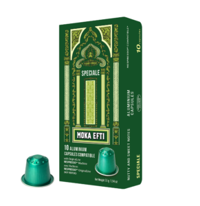CAPSULES MOKA EFTI SPECIAL EN ALUMINIUM COMPATIBLES AVEC NESPRESSO