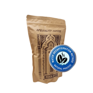 WATER-DECAFFEINATED SPECIALTY COFFEE, GROUND FOR MOKA POTS